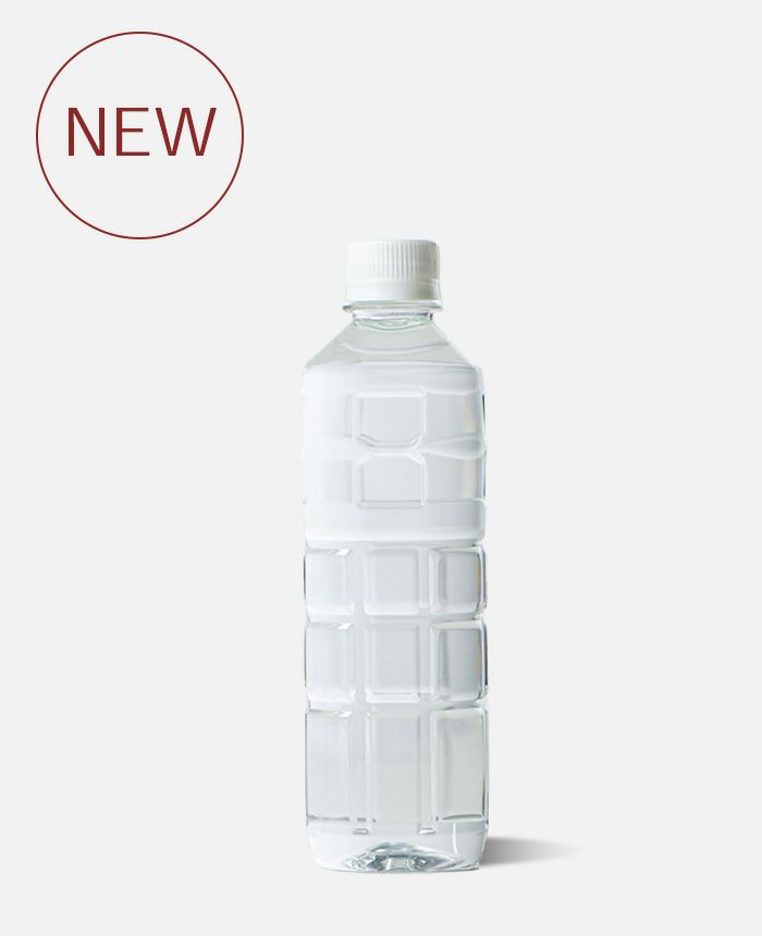 <500ml>プラスイ ミネラルウォーター<br>ラベルレス(24本×1箱)